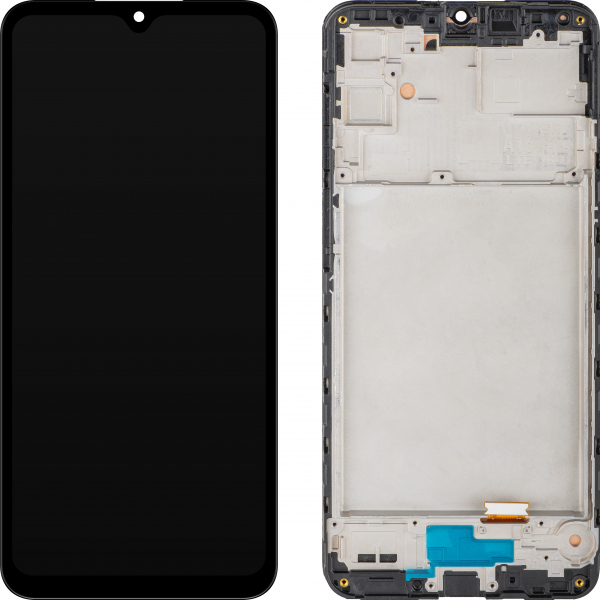 Display cu Touchscreen MP compatibil cu Samsung Galaxy A16 4G A165, cu Rama, Negru