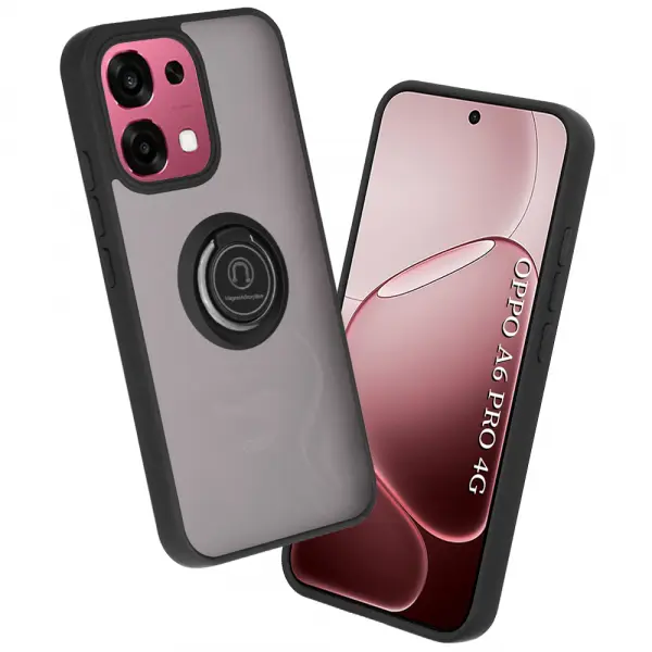 Husa pentru Oppo A6 Pro 5G / A6 Pro 4G, Techsuit, Glinth, Neagra