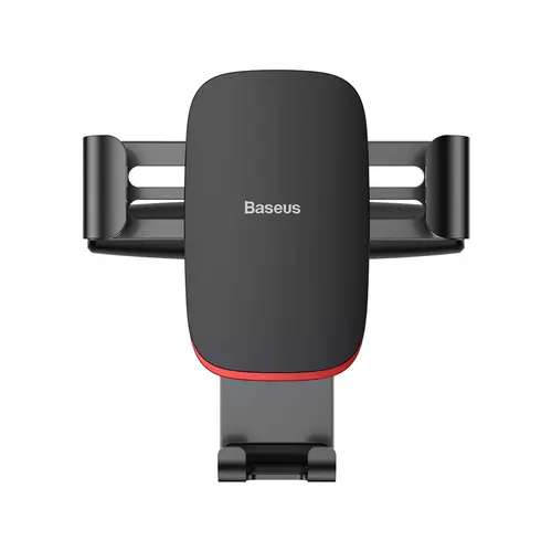 Suport auto Baseus SUYL-J01, Aluminiu/ABS, prindere la ventilatie (Negru)