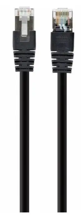 Cablu S/FTP GEMBIRD Cat6a, LSZH, cupru, 5 m, negru, AWG27, dublu ecranat PP6A-LSZHCU-BK-5M