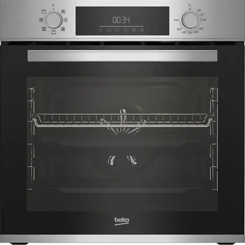 Cuptor incorporabil Beko BBIM12300XM, 72 L, Electric, Grill, Autocuratare catalitica (Negru/Argintiu)
