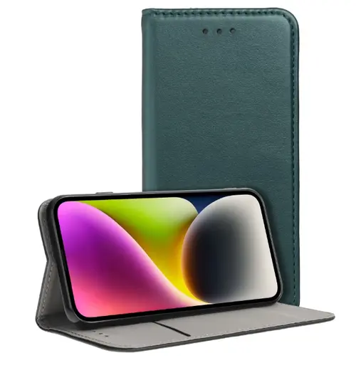 Husa pentru Samsung Galaxy A16 5G A166 / A16 4G A165, OEM, Smart Magnetic, Verde