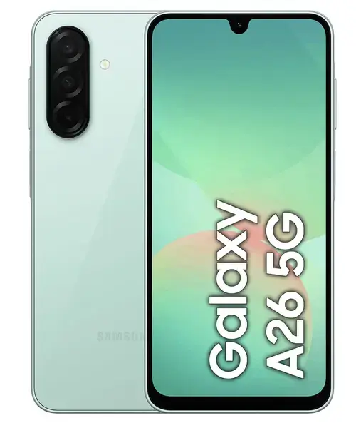Telefon mobil Samsung Galaxy A26, Procesor Exynos 1380 Octa-Core, Super AMOLED Capacitiv touchscreen 6.7inch, 8GB RAM, 256GB Flash, Camera Tripla 50+8+2MP, 5G, Wi-Fi, Dual SIM, Android (Verde)