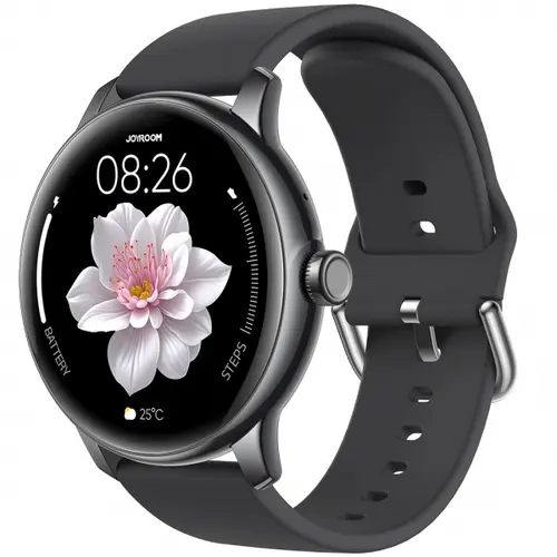 Smartwatch Joyroom JR-FC1 Call, Bluetooth, Ecran 1.28inch, Android/iOS, 98 moduri sport, IP68 (Negru)