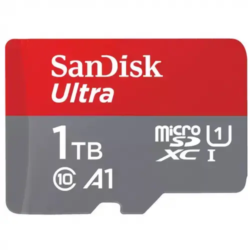 Card de memorie SanDisk Ultra SDSQUAC-1T00-GN6MN, MicroSDXC, 1 TB, UHS-I U1, Clasa 10