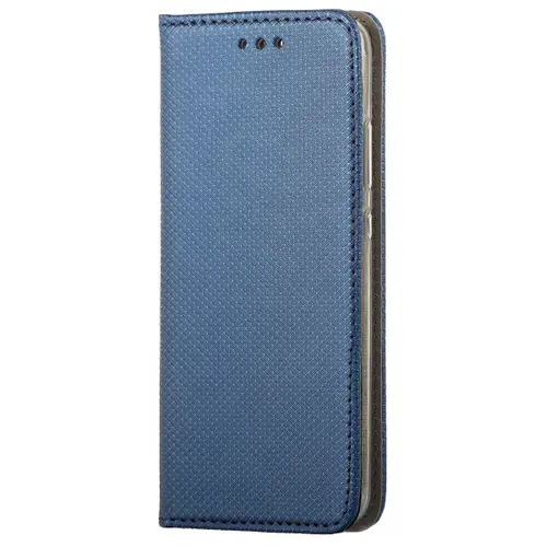 Husa pentru Samsung Galaxy A16 5G A166 / A16 4G A165, OEM, Smart Magnet, Bleumarin