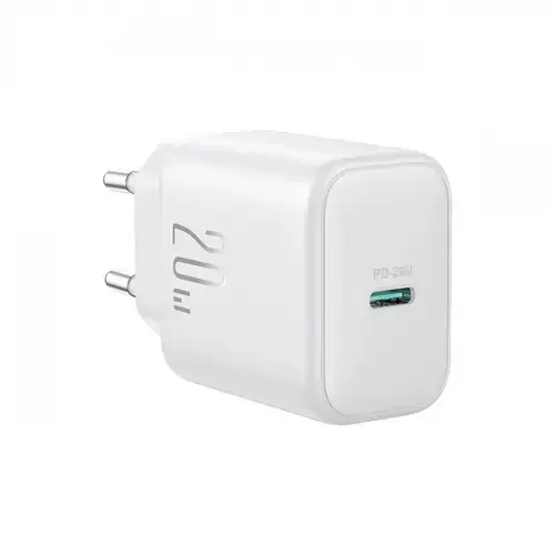 Incarcator retea Joyroom JR-TCF20, 20W, 3A, 1 x USB-C (Alb)