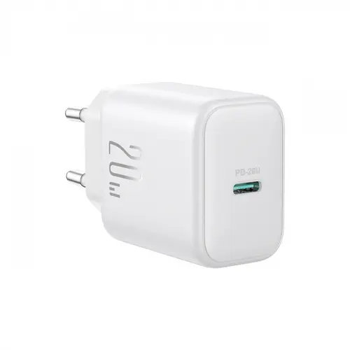 Incarcator retea Joyroom JR-TCF20, 20W, 3A, 1 x USB-C (Alb)