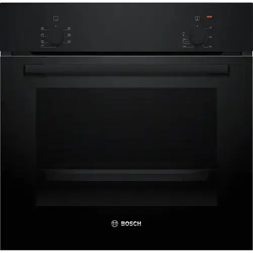 Cuptor incorporabil Bosch HBF010BA1, 66 L, Clasa A, 5 moduri incalzire, 3300 W, 60 cm  (Negru)