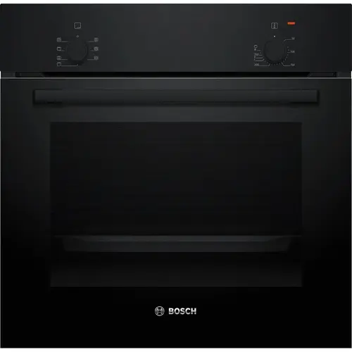 Cuptor incorporabil Bosch HBF010BA1, 66 L, Clasa A, 5 moduri incalzire, 3300 W, 60 cm  (Negru)