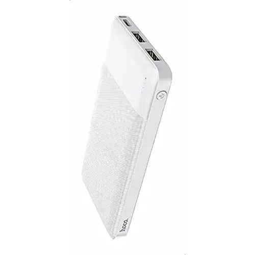 Baterie Externa Hoco J72 10000mAh 10W 2 x USB-A Alb
