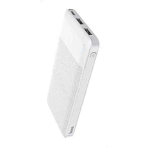 Baterie Externa Hoco J72 10000mAh 10W 2 x USB-A Alb