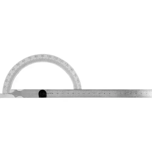 Protractor Yato YT-72141, Otel, 150x200 mm, Argintiu