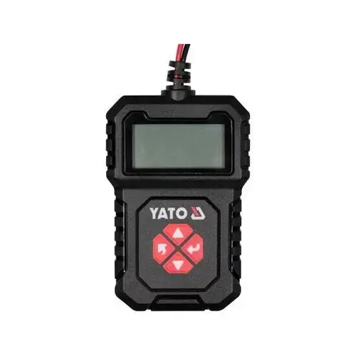 Tester auto Yato YT-83114, 12V 2000A, LCD, pentru acumulatori acid-plumb, EFB, AGM