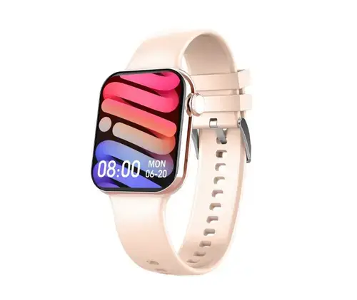Smartwatch Maxcom FW26 Oxygen Pro, Ecran 1.86inch, IP67, Bluetooth, Monitorizare Sanatate (Roz)