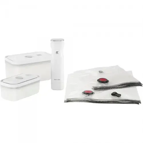 Set accesorii organizare alimente, Zwilling, Plastic, 400 ml, Alb