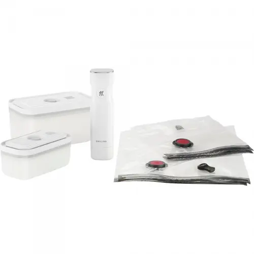 Set accesorii organizare alimente, Zwilling, Plastic, 400 ml, Alb