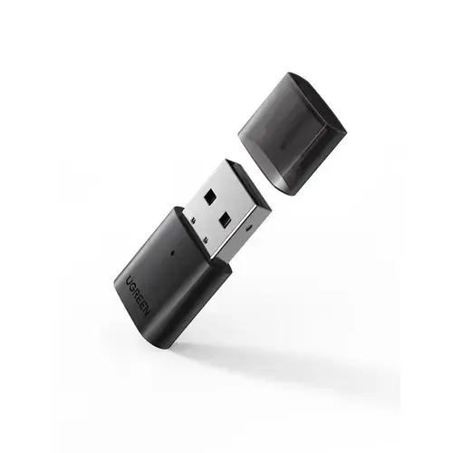 Adaptor USB UGREEN CM390 New Version, Bluetooth 5.0 (Negru)