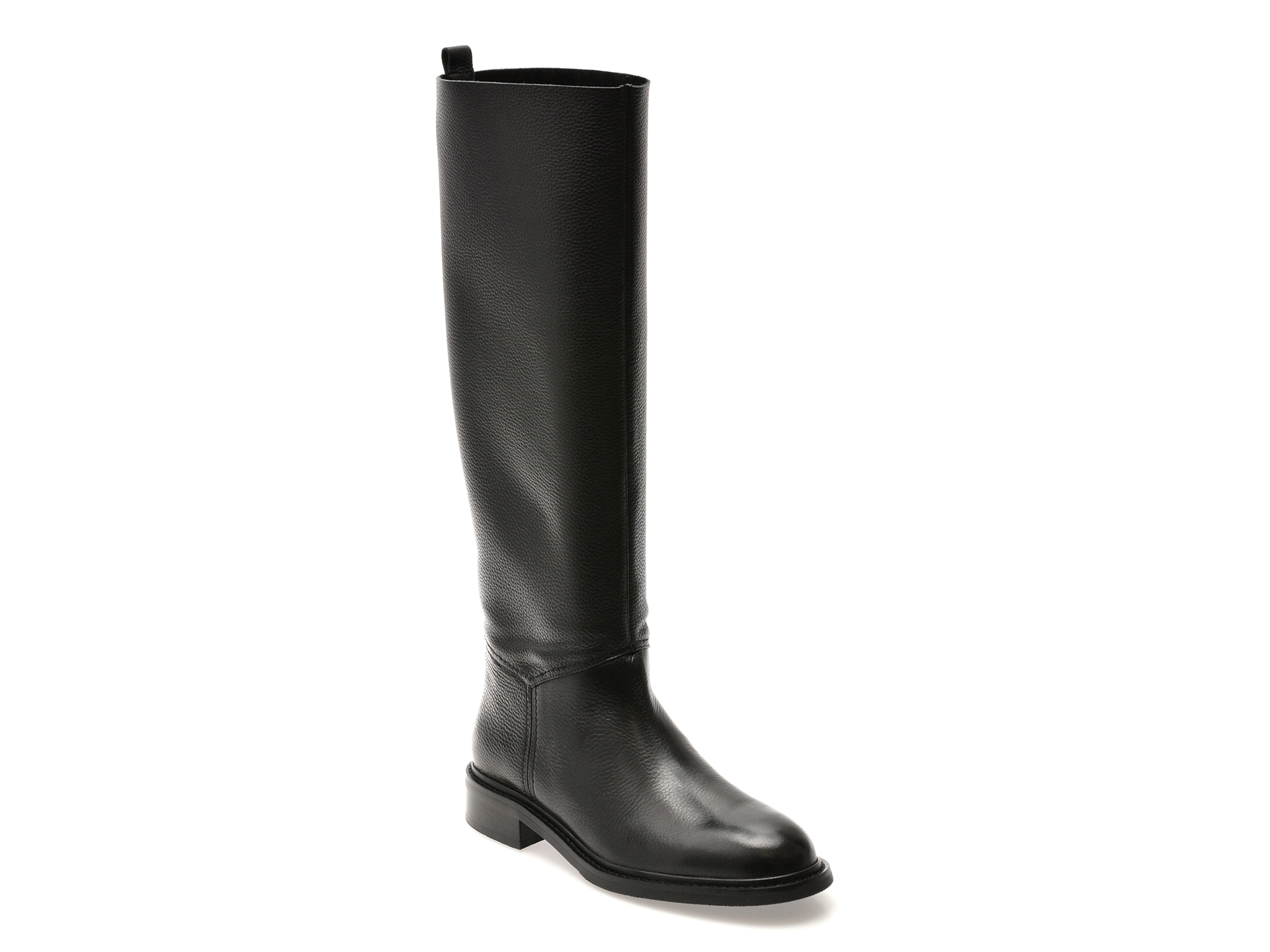 Cizme EPICA PREMIUM negre, 1713, din piele naturala