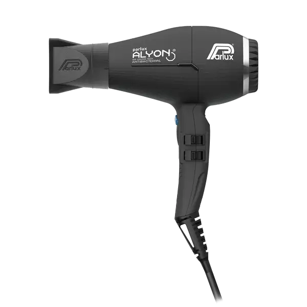 Uscator de par Parlux Alyon Air Ionizer Tech Antibacterial Black