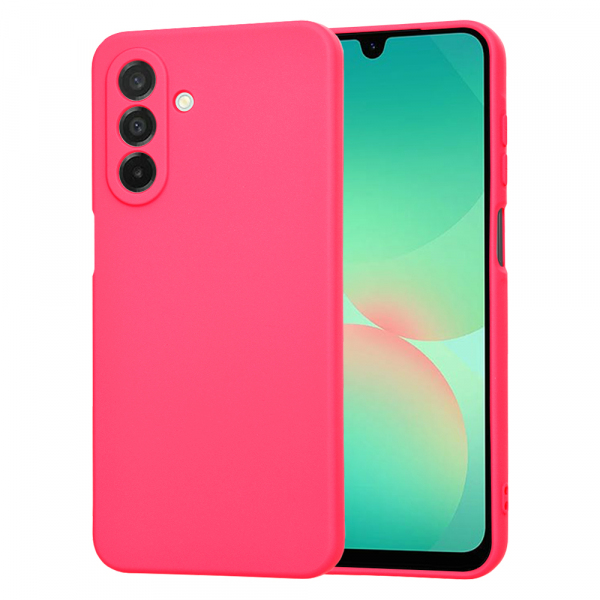Husa pentru Samsung Galaxy A26 A266, Techsuit, SoftFlex, Roz Inchis