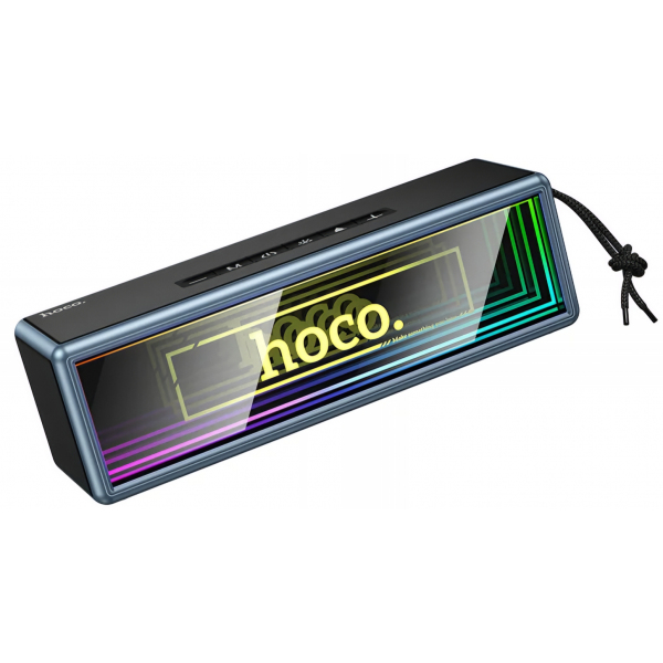 Boxa Portabila Bluetooth HOCO HC40, 2 x 10W, TWS, RGB, Neagra