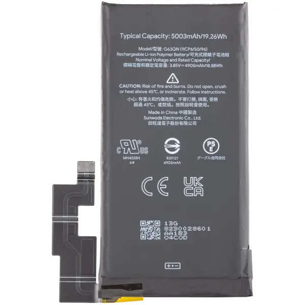 Acumulator Google Pixel 6 Pro, G63QN, Service Pack G730-06300-01