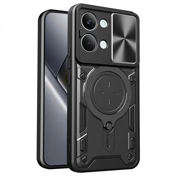 Husa pentru Xiaomi Poco X8 Pro Max, Techsuit, CamGuard Pro, Neagra