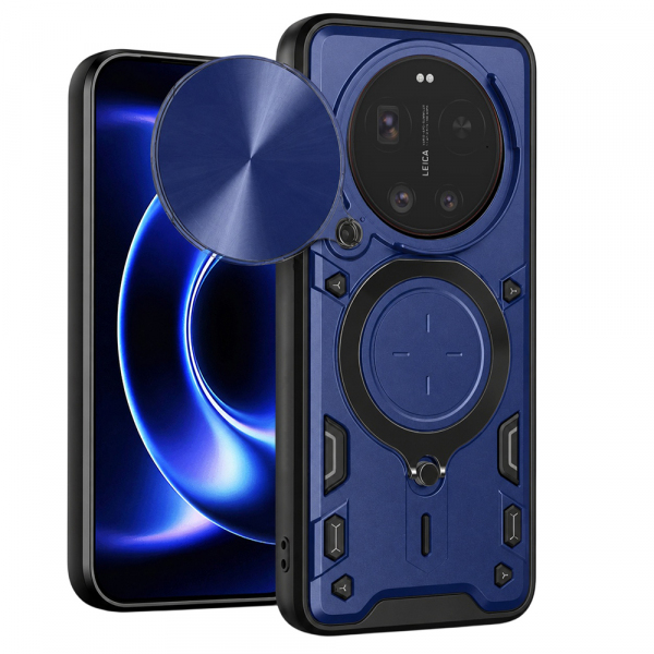 Husa pentru Xiaomi 17 Ultra, Techsuit, CamGuard Pro, Albastra