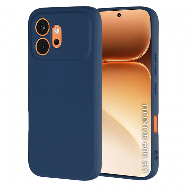 Husa pentru Honor 600, Techsuit, SoftFlex, Bleumarin