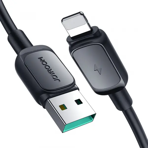 Cablu Date si Incarcare USB-A - Lightning Joyroom S-A14, 18W, 1.2m, Negru
