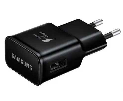 Incarcator Retea Samsung EP-TA200EBE, Adaptive Fast Charging, 1 x USB, 15W, Bulk, Negru