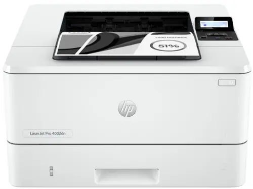 Imprimanta Monocrom HP LaserJet Pro 4002dn, A4, Duplex, Retea (Alb)