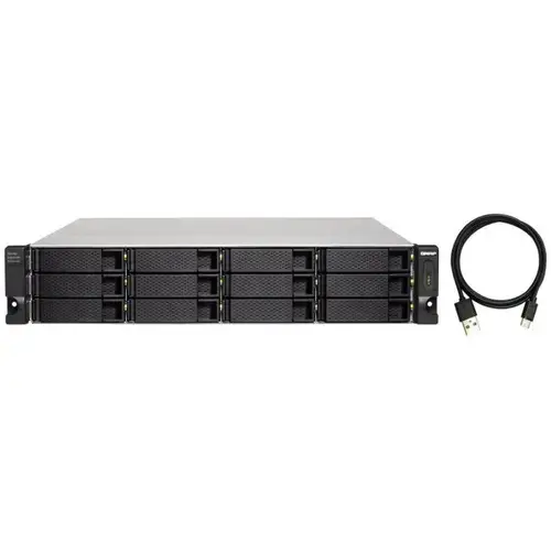 Extensie NAS. R1200C 12-Bay, 2.5/3.5 SATA 6Gbps HDD (neincluse), LAN 1xUSB 3.1 Gen2 Type-C device, 2U