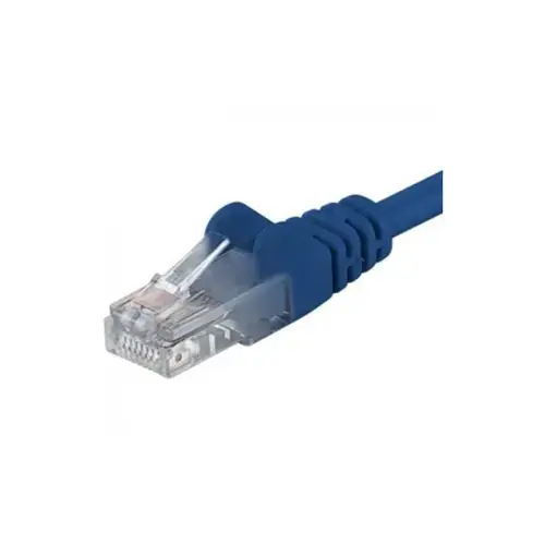 Patchcord UTP PremiumCord RJ45-RJ45 Cat.5e 0.25m, Albastru