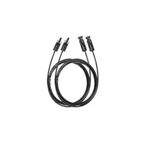 Set de 2 Cabluri extensie EcoFlow pentru Panouri Solare 3m (Negru)