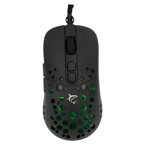 Mouse gaming White Shark GM-9004 TRISTAN-2, iluminare RGB, 12.800 dpi (Negru)