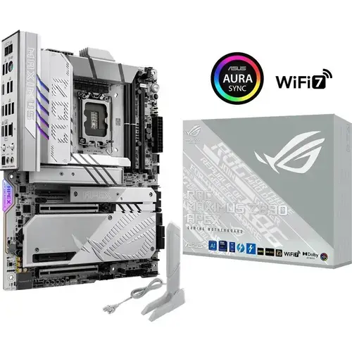 Placa de baza ASUS ROG MAXIMUS Z890 APEX, DDR5, ATX, LGA 1851, Intel Z890
