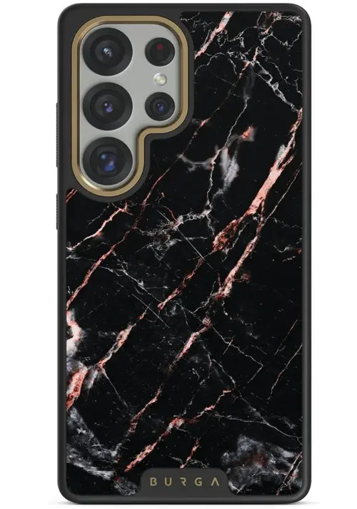 Husa Burga Elite Gold Rose Gold Marble Samsung Galaxy S25 Ultra
