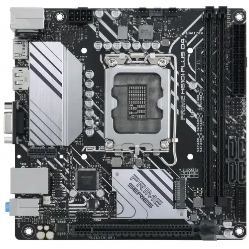 Placa de baza ASUS PRIME H610I-PLUS D4-CSM, DDR4, LGA 1700, mITX