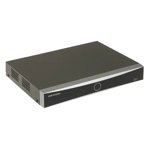 NVR Hikvision AcuSense DS-7604NXI-K1(D), 4 canale IP, 12 MP, 40 Mbps