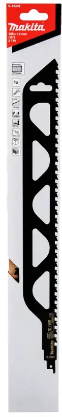 Lama fierastrau sabie Makita B-10403, 1.5 x 455 mm