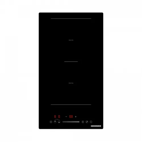 Plita incorporabila HEINNER HBHI-M2ZB1FXTC, Inductie, 2 zone de gatit, 3500 W, Timer, Sticla (Negru)