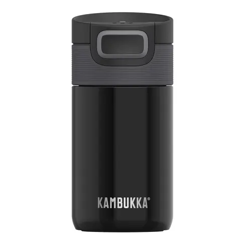 Sticla termica Kambukka Etna, otel inoxidabil, 300 ml, Negru