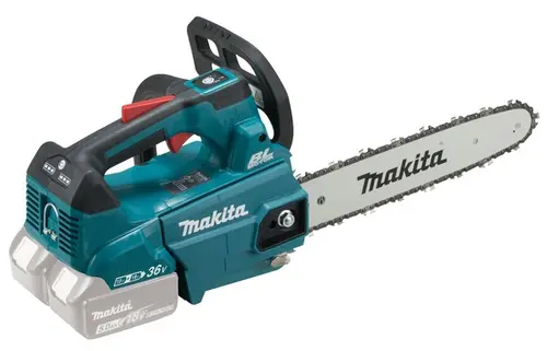 Drujba pe acumulator Makita DUC306Z, LXT 18 V, 1200 W, Lungime 30 cm, Pas lant 3/8inch, Fara acumulatori (Negru/Albastru)
