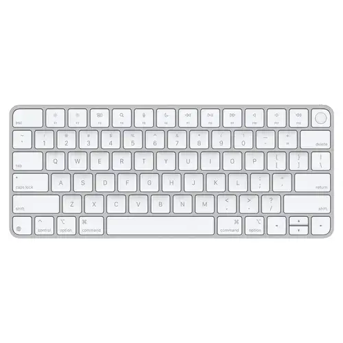 Tastatura Wireless Apple Magic Keyboard (2024), Touch ID, Layout RO (Alb)