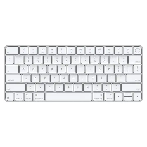 Tastatura Wireless Apple Magic Keyboard (2024), Touch ID, Layout RO (Alb)