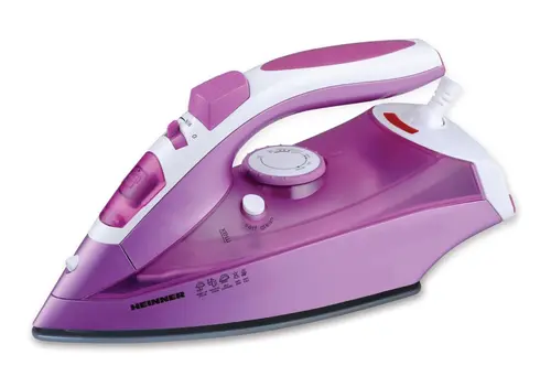 Fier de calcat Heinner ID-2900-PP, Talpa ceramica, 2400W (Mov-Alb)