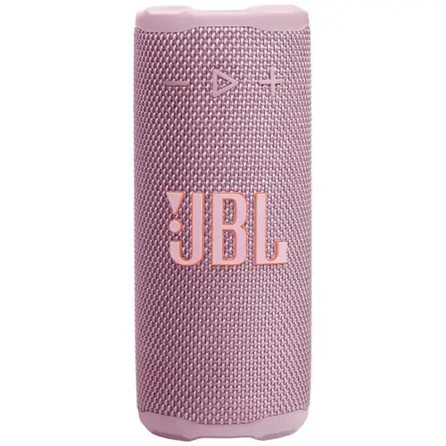 Boxa portabila JBL Grip, Bluetooth, Pro Sound, Auracast, Autonomie 14 ore, Lumina ambientala, IP68, Roz