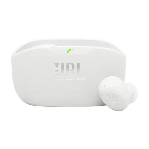 Casti  In-Ear JBL Vibe Buds 2, True Wireless, Bluetooth, Microfon, Noise Cancelling, Alb